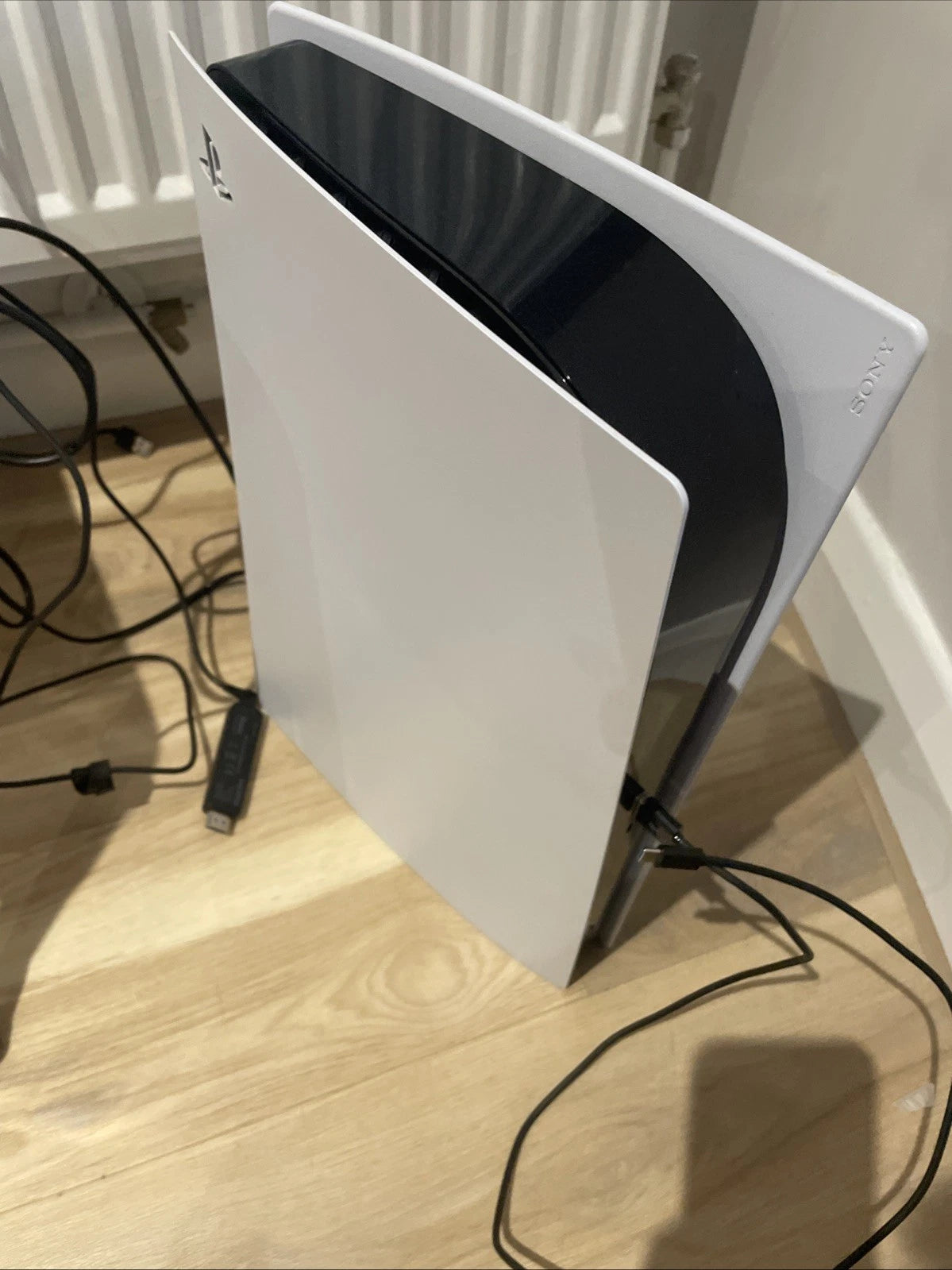 Sony PlayStation 5 825 GB White Console with Controller and Cables, No Box