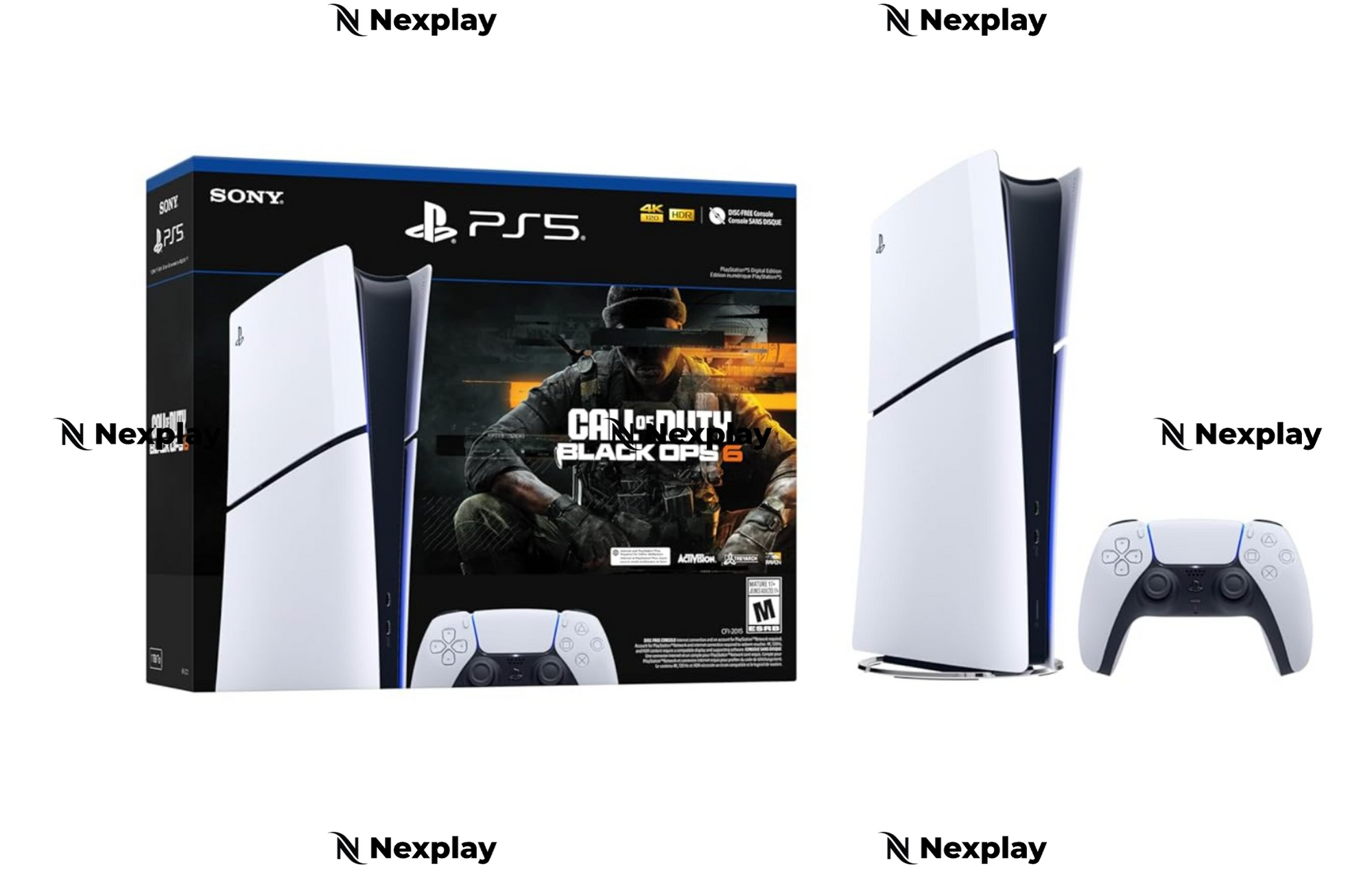 PlayStation®5 Digital Edition – Call of Duty®: Black Ops 6 Bundle (Model Group – Slim)