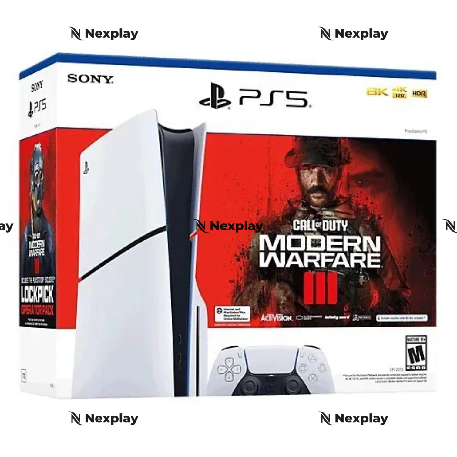 PS5 Slim Disc Edition 1 TB Console – Call of Duty Modern Warfare III Bundle
