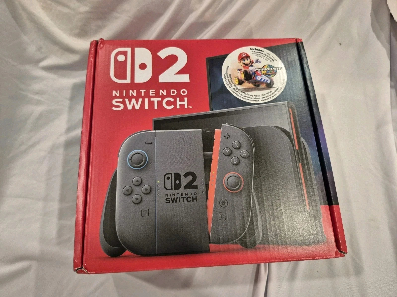 Nintendo Switch 2 Mario Kart World Bundle -BRAND NEW IN BOX