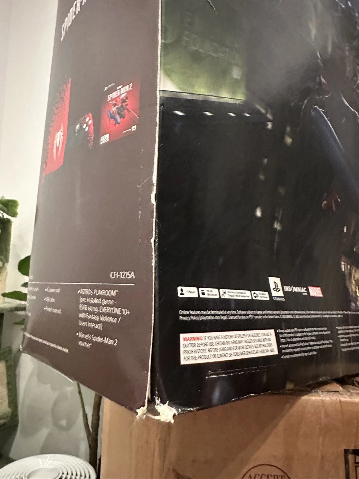 Sony PS5 Blu-Ray Edition Console Spider-Man 2 Limited Edition Bundle (with box)