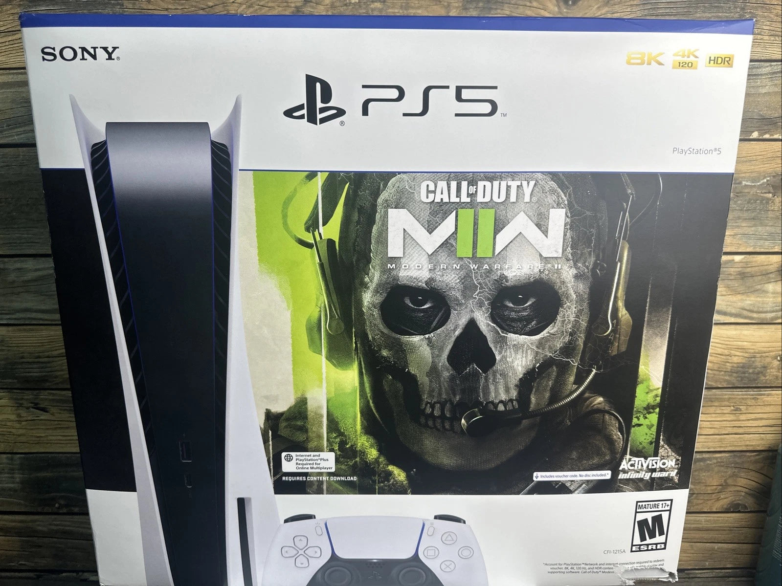 Sony PS5 Blu-Ray Edition Console Call of Duty Modern Warfare II Bundle