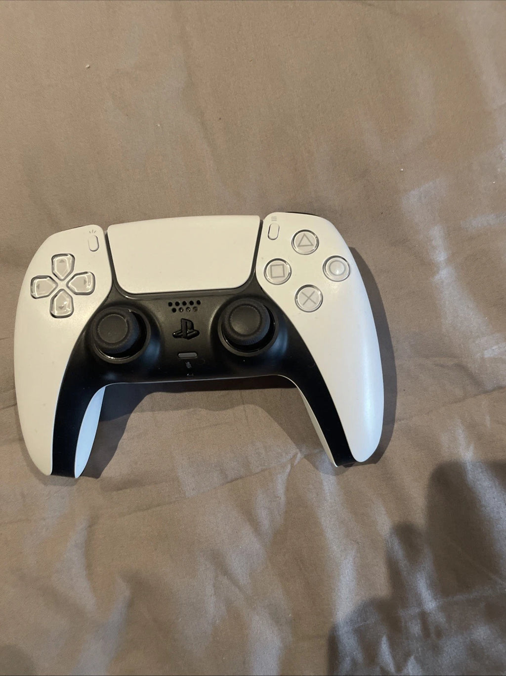 Sony PlayStation 5 825 GB White Console with Controller and Cables, No Box