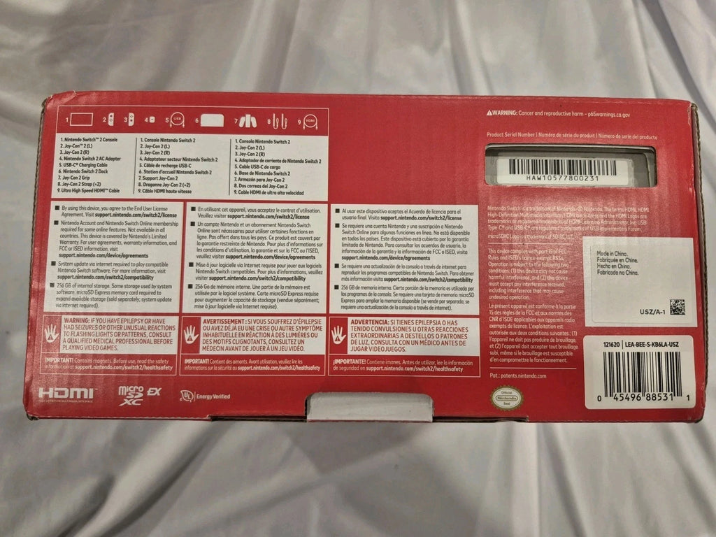 Nintendo Switch 2 Mario Kart World Bundle -BRAND NEW IN BOX