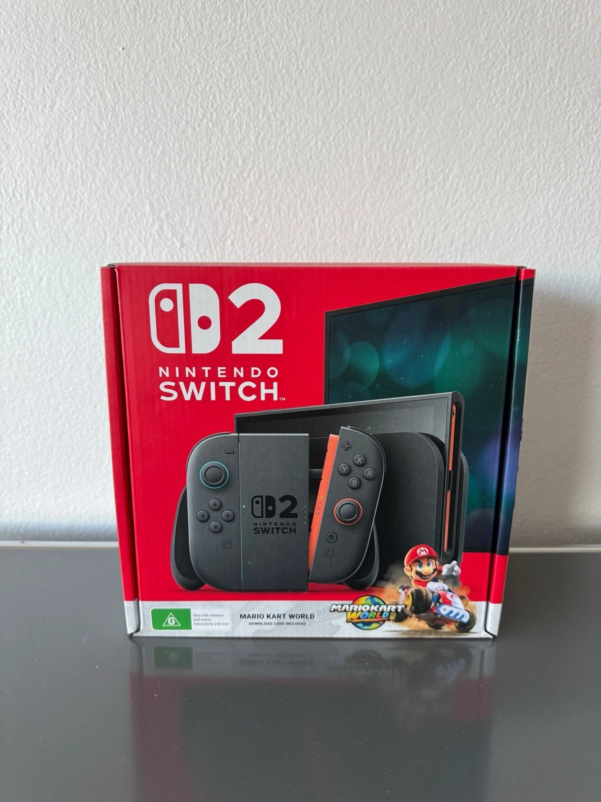 New Nintendo Switch 2 + Mario Kart World Bundle console ready to ship now